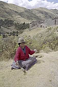 Cusco, traditional textiles weaving